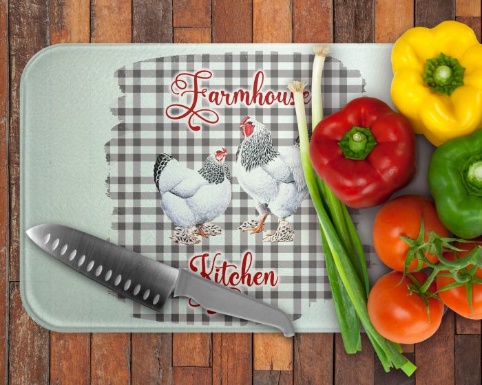 Farmhouse Kitchen with Chickens Png Download
