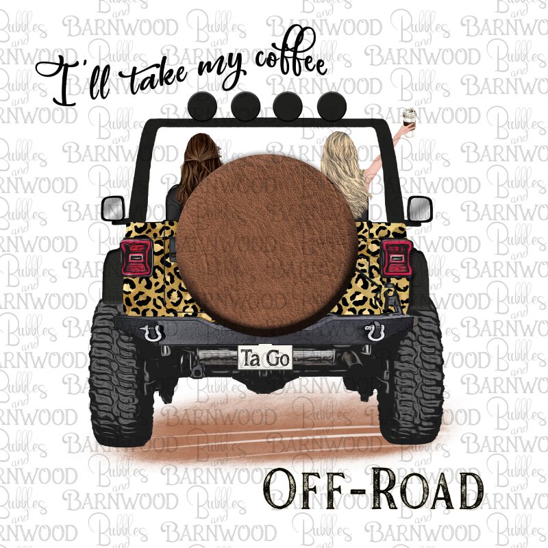 I'll take my coffee off road