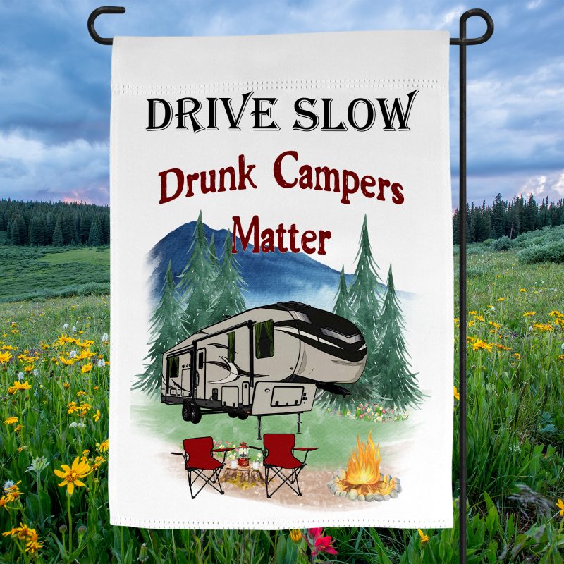 Drunk campers matter flag