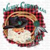 Cowboy Santa Merry Christmas Y'all