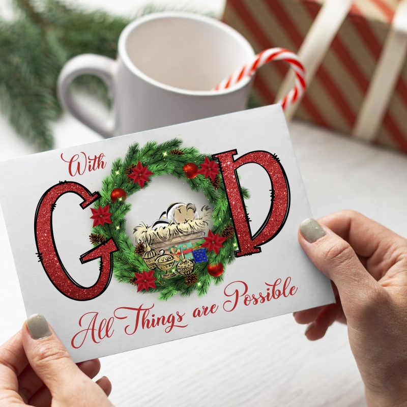 Christmas Nativity Sublimation Png